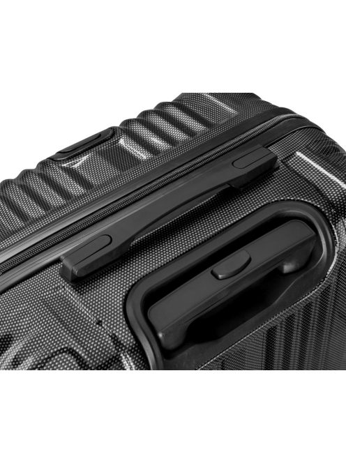 BeComfort L07-G-65, ABS, guruló, szürke bőrönd 65 cm