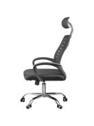 Irodai szék ergonomikus forgószék hintamechanika fejtámla karfa OC01