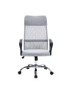 BeComfort OC05 ergonómikus modern irodai szék forgószék karfa gerinctámasz szürke