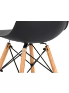 Étkezőszék Rome fekete BC OC103-Black