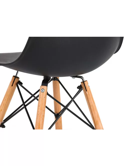 Étkezőszék Rome fekete BC OC103-Black