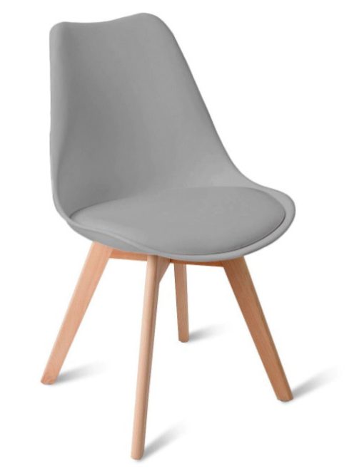 Étkezőszék skandináv dizájn szürke BC OC104-Grey