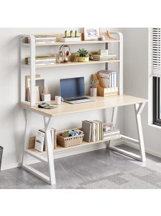 Polcos íróasztal tölgy 100x48x145 OTV-T1