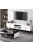 TV-állvány multifunkciós médiaállvány 140x30x40 cm fehér RT12