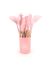 12 részes szilikon konyhai eszközök pink T06