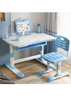   BeComfort gyerek íróasztal, székkel 80 x 49 x 70 cm kék TAB-011