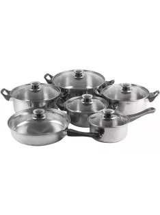 12 részes inox edénykészlet G103 