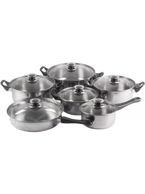 12 részes inox edénykészlet G103 