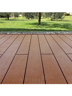 WPC teraszburkolat 2,5x14x250cm barna wpc2525-brown
