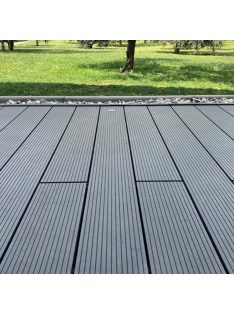 WPC teraszburkolat 2,5x14x250cm antracit wpc2525-grey